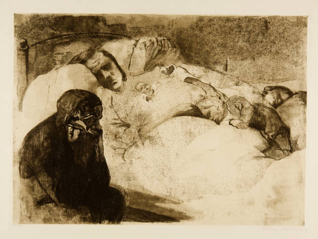 Käthe Kollwitz : Arbeitslosigkeit, 1909