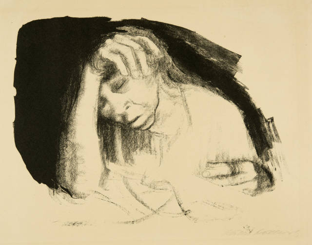 Käthe Kollwitz  : Heimarbeit , vor April 1925 