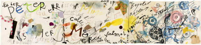 Jean Tinguely  : Lieber Peter , 1987