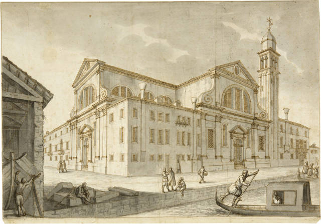 Giuseppe Valeriani  : Chiesa di S. Gervasio e Protasio , Um 1720 