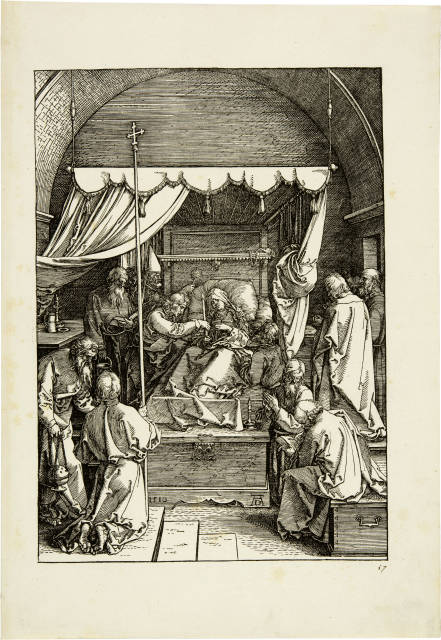 Albrecht Dürer : Der Tod Mariens - The Death of the Virgin, 1510