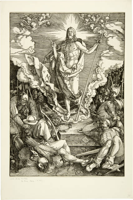 Albrecht Dürer : Die Auferstehung Christi - The Resurrection, 1510