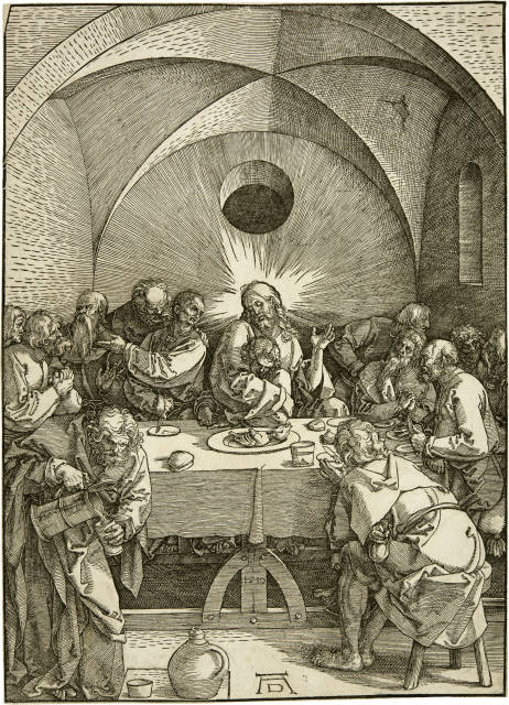 Albrecht Dürer  : Das letzte Abendmahl  - The Last Supper , 1510 