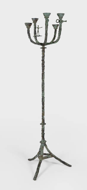 Diego Giacometti : Candélabre navigateur, Ca. 1965