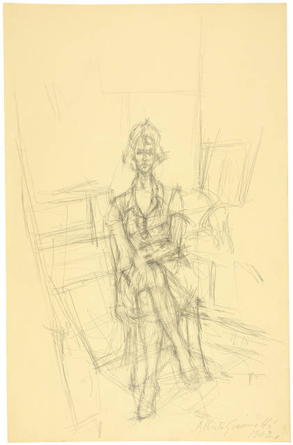 Alberto Giacometti : Jean Stein - L'Américaine, 1962