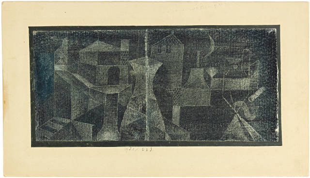 Paul Klee : Städtebild, 1920. Work number 1920.223