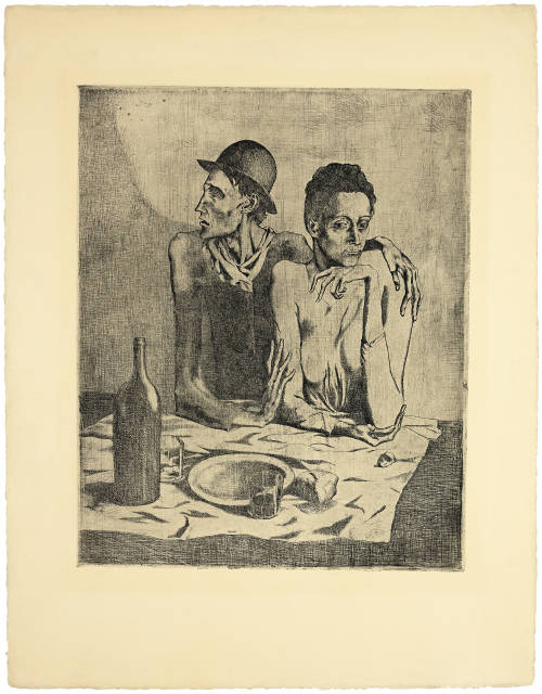 Pablo Picasso : Le repas frugal, Paris, September 1904