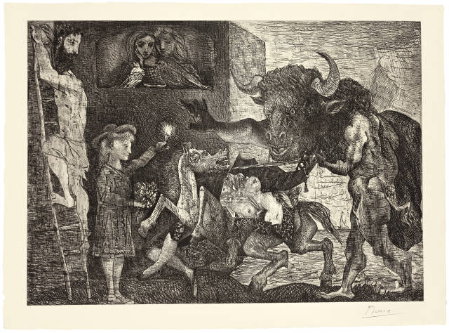 Pablo Picasso : La Minotauromachie, Paris, 25 March 1935