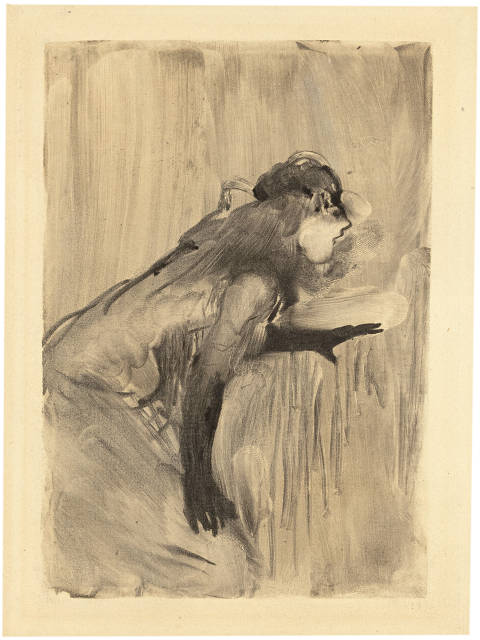 Edgar Degas : Chanteuse de Café-Concert - Diseuse, 1877-1878