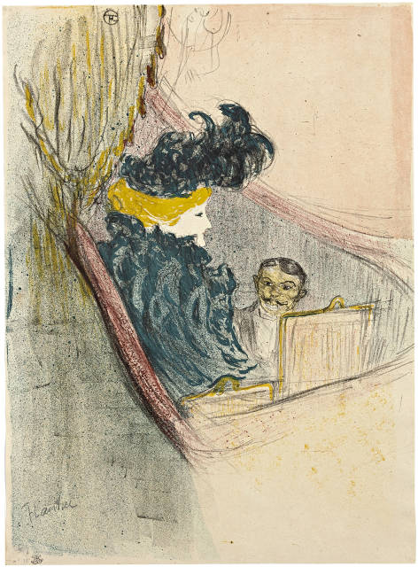 Henri de Toulouse-Lautrec  : Idylle princière , 1897