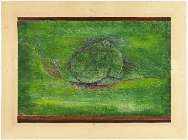 Paul Klee : Schnecke, 1924. Work number 1924.153