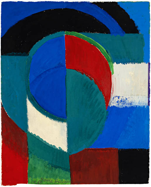 Sonia Delaunay-Terk  : Rythme coloré , Paris 1959