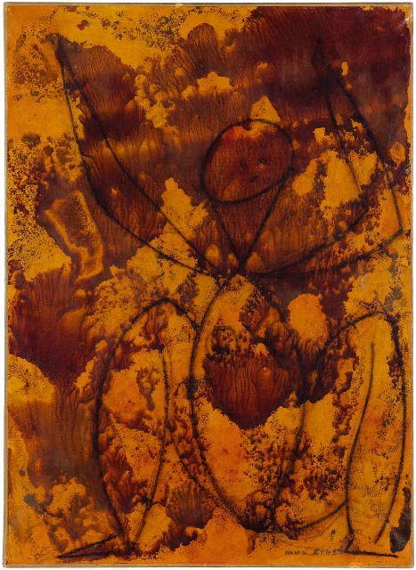 Max Ernst : Une rose du désert, Circa 1954