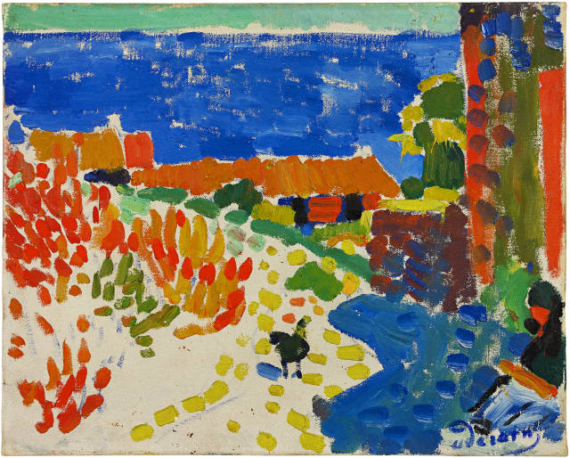 André Derain : Bord de mer à Collioure, 1905