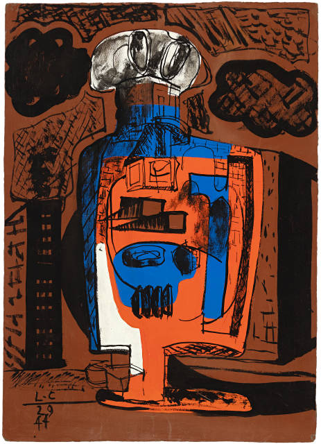 Le Corbusier : Étude pour sculpture 'Totem', 1929-1944