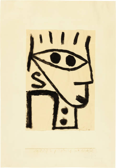 Paul Klee : König und Absolut, 1940