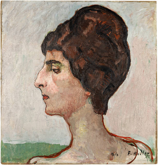 Ferdinand Hodler  : Bildnis Valentine Godé-Darel , 1914