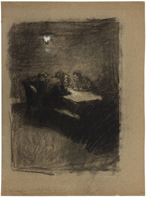 Käthe Kollwitz  : Beratung  , 1895