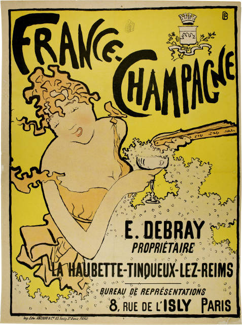 Pierre Bonnard : France-Champagne (Affiche) , 1891