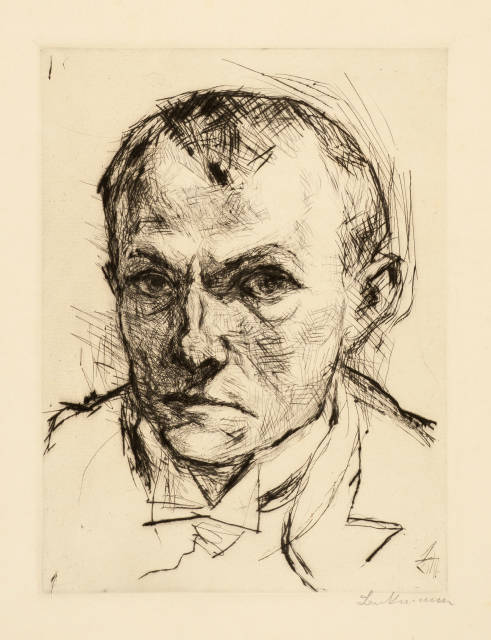 Max Beckmann : Selbstbildnis, 1914
