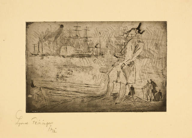 Lyonel Feininger : Der Reeder, 1910/1911