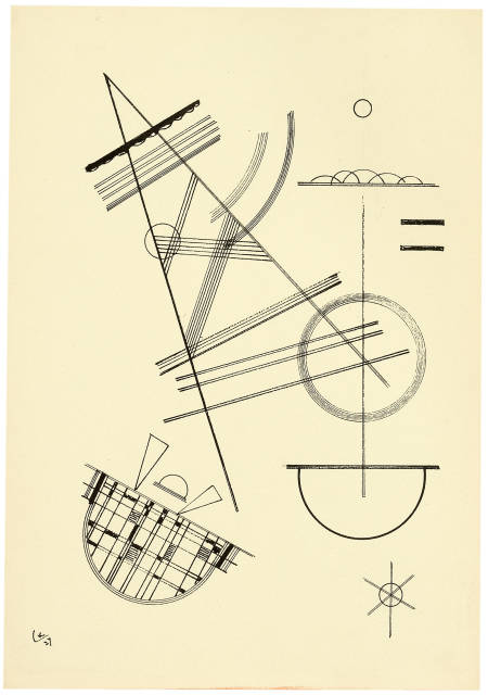 Wassily Kandinsky : Ohne Titel, 1927. Work number 1927. N 3