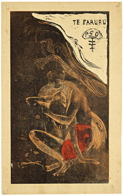 Paul Gauguin : Te Faruru – Ici on fait l'amour – Here ..., Paris, winter 1893/1894