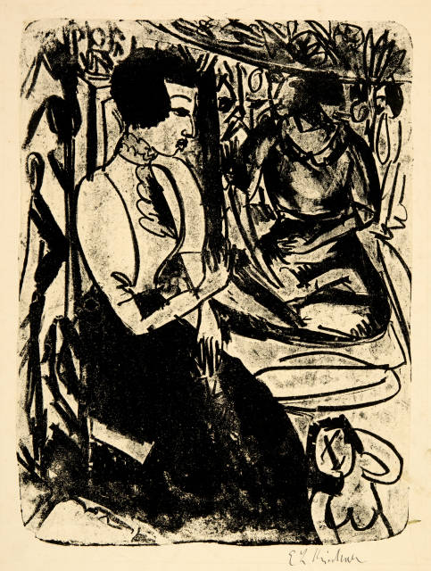 Ernst Ludwig Kirchner : Gerda und Erna, 1912