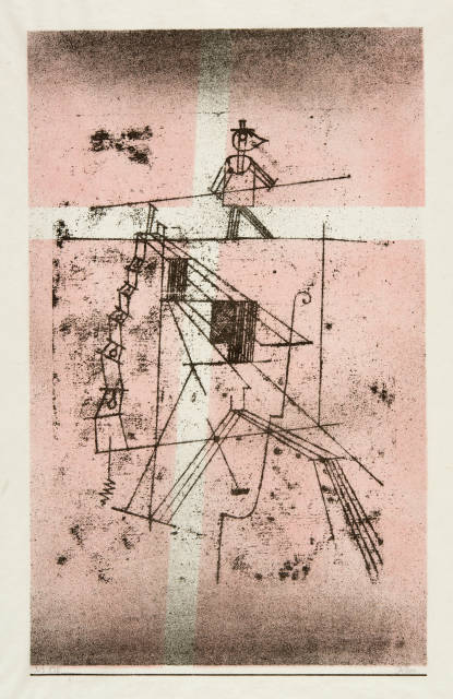 Paul Klee : Seiltänzer, 1923. Work number 1923.138