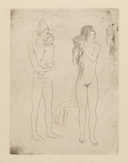 Pablo Picasso : La toilette de la mère, Paris, 1905