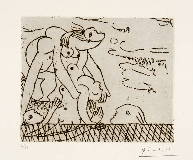 Pablo Picasso : Le sauvetage de la noyée. I, Paris, 17 December 1932