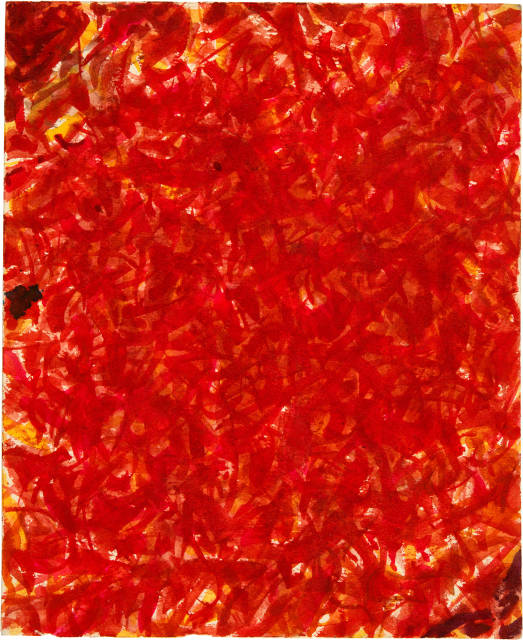 Sam Francis : Red, Paris 1952