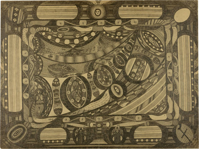 Adolf Wölfli : Männ'r Bund, 1905