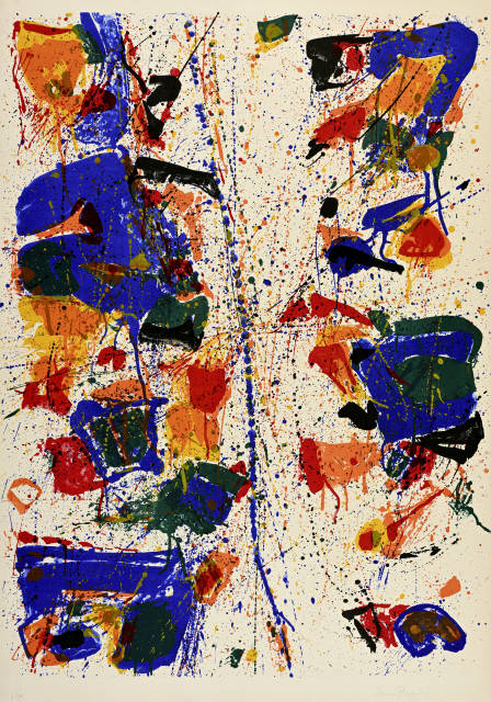 Sam Francis : The White Line, 1960