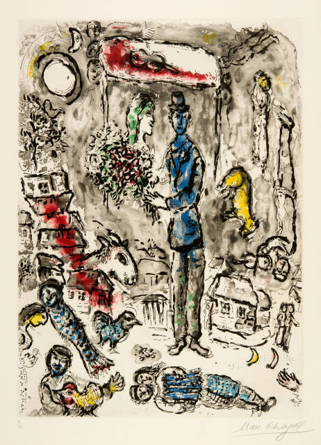 Marc Chagall : Le Mariage, 1968