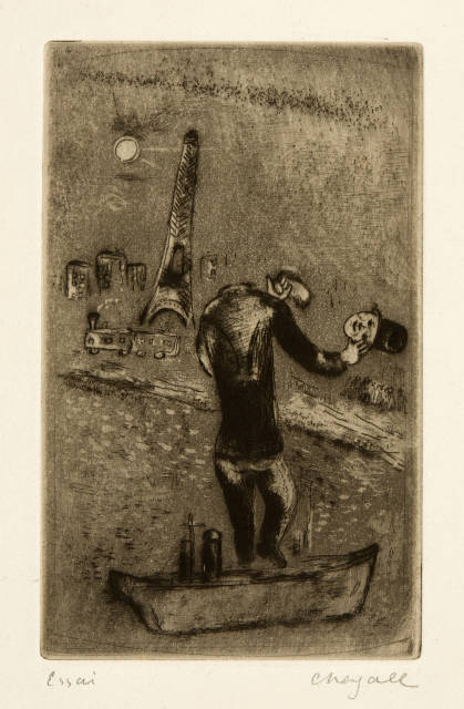 Marc Chagall : Ouvert la nuit, 1926/1927