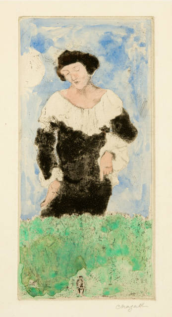 Marc Chagall  : Bella , 1924