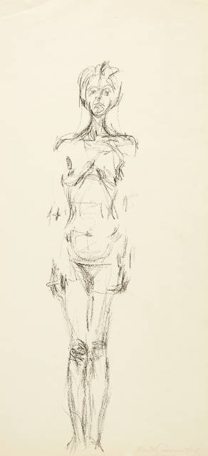 Alberto Giacometti : Femme nue debout III, 1961