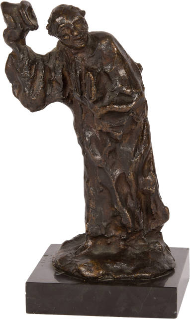 Honoré Daumier  : L'Avocat saluant , Design 1840-1862, cast before 1960