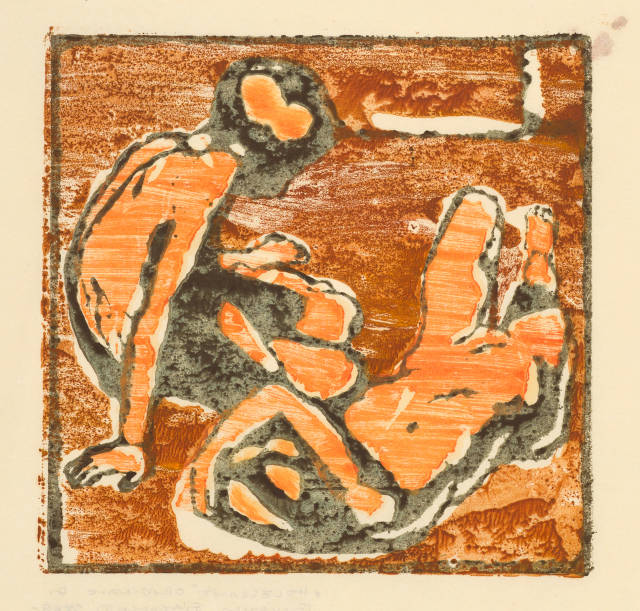 Giovanni Giacometti : I figli della luce - Sonnenkinder, 1913