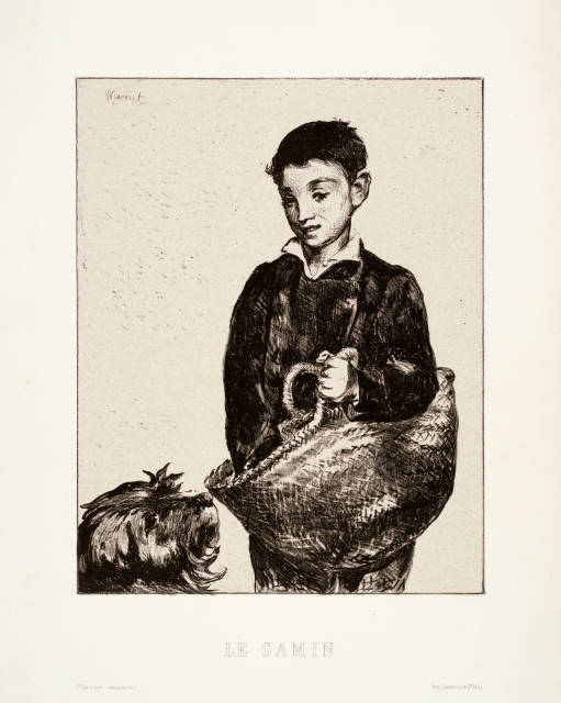 Édouard Manet  : Le Gamin  , 1862 