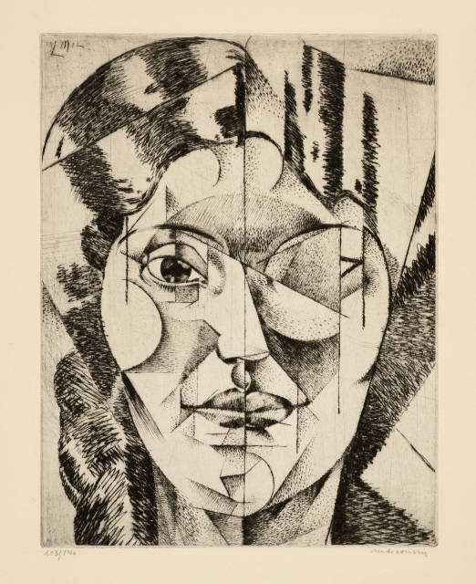 Louis Marcoussis : La belle martiniquaise, 1912, Printed 1924