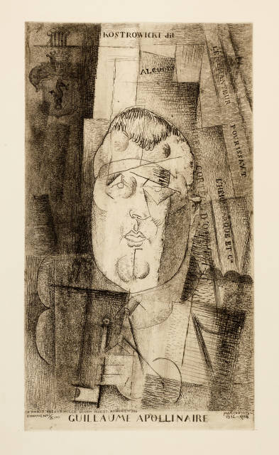 Louis Marcoussis  : Guillaume Apollinaire , 1912-1920