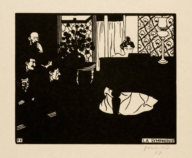 Félix Vallotton : La symphonie, 1897 | Galerie Kornfeld Auktionen Bern