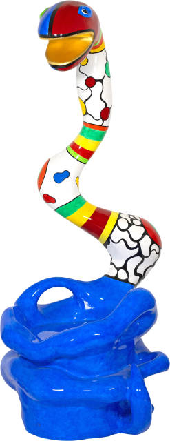 Niki de Saint Phalle : Pouf serpent, 1991
