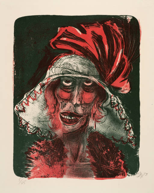 Otto Dix : Leonie, 1923