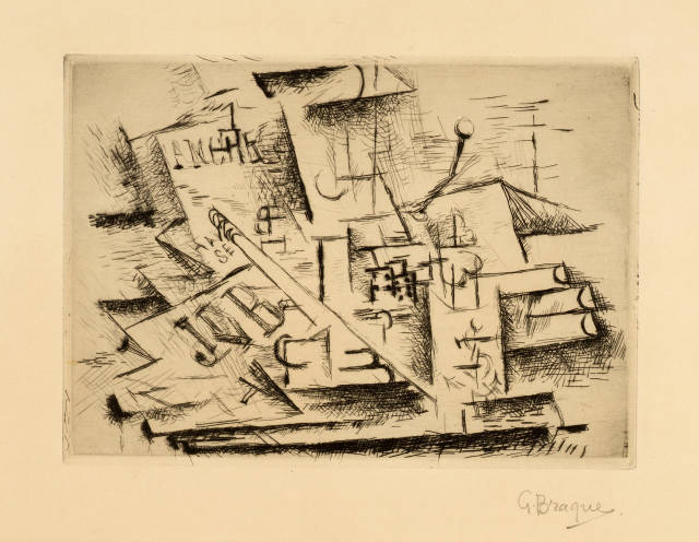 Georges Braque : JOB, 1911, Printed 1912