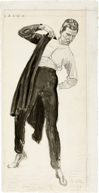 Ferdinand Hodler : Auszug der deutschen Studenten in den ..., 1908