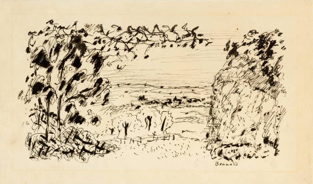 Pierre Bonnard : Paysage, Circa 1919