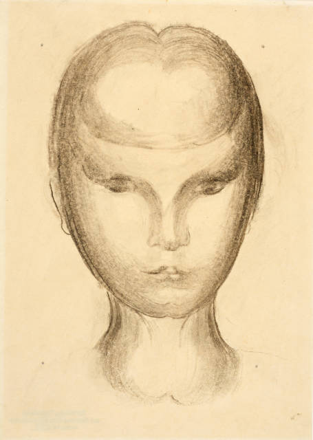 Otto Meyer-Amden : Kopf, Circa 1923